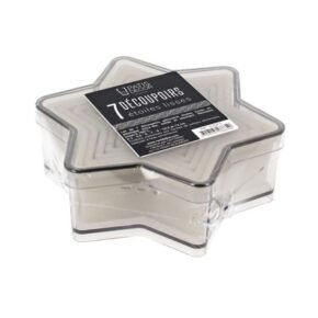 7 decoupoirs etoiles lisses assortis patisdecor 2