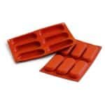 Silicon Flex 6 biscuit mould 13 x 5 cm