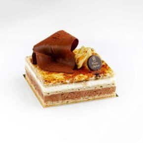 Stainless steel pastry frame H 2 cm 16 x 16 cm