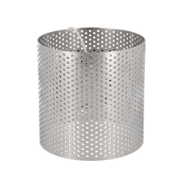cercle perfore en acier inoxydable rond 8 x 8 x 8 cm 1