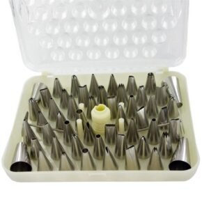 coffret 52 douilles decors fins inox 1