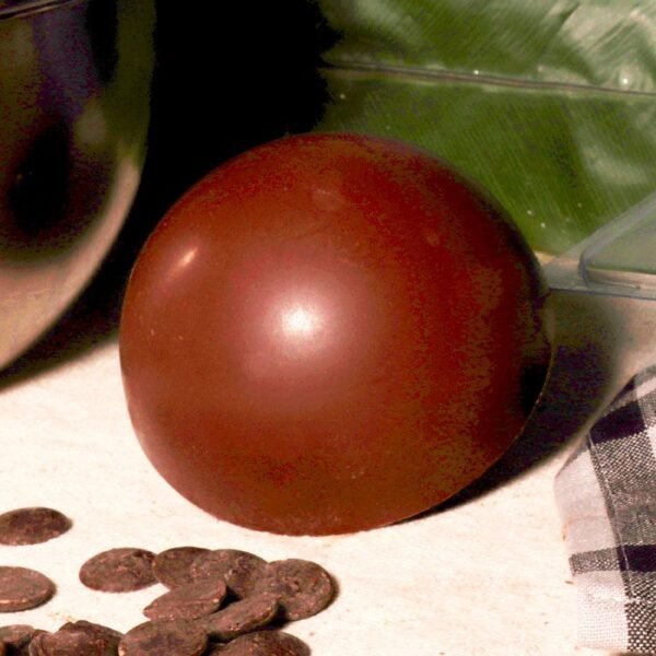 moule chocolat en 3 parties demi sphere 10 cm patisdecor 2