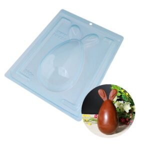 moule chocolat en 3 parties oeuf lapin patisdecor 1