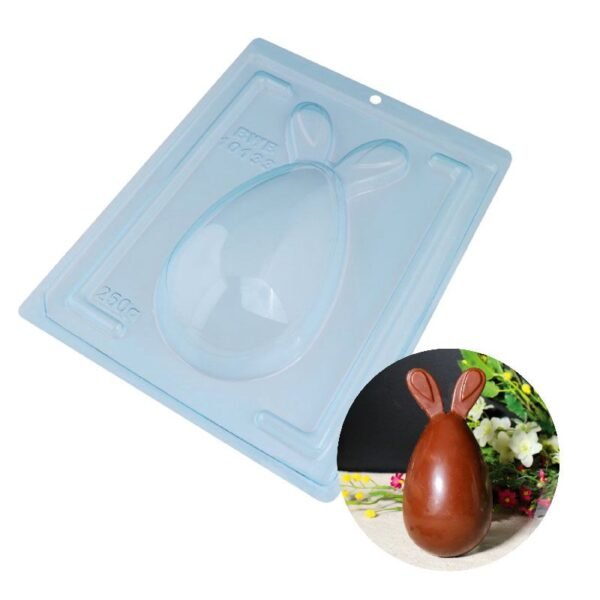 moule chocolat en 3 parties oeuf lapin patisdecor 1