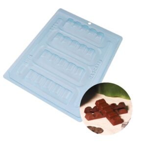 moule chocolat en 3 parties petites barres patisdecor 1