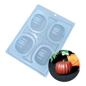 moule chocolat en 3 parties petites citrouilles patisdecor 1