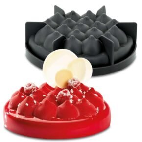 moule entremet silicone pavoni puffy 1