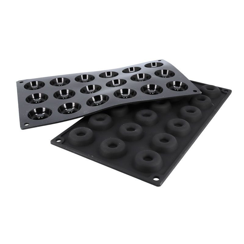 moule silicone 18 mini savarins o 4 cm 1