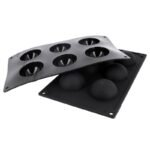 moule silicone 6 demi spheres o 6 cm 2