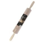 rouleau a patisserie hetre a poignees 47 cm patisdecor 1