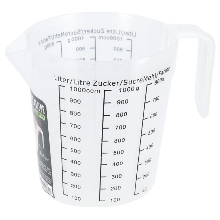 verre doseur gradue plastique 1 l 1