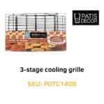 3 stage cooling grille