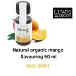 natural organic mango flavouring 50 ml