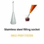 stainless steel filling socket