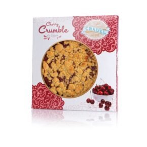 Cherry crumble tart 350 g Cradel