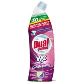 DUAL POWER WC GEL 700 ML. WITH BLEACH