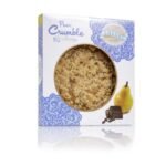 Pear and chocolate crumble tart 350 g