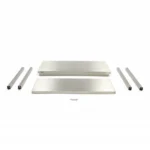 Stainless steel table 60 x 60 cm