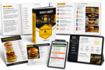 image directrice de burger concept